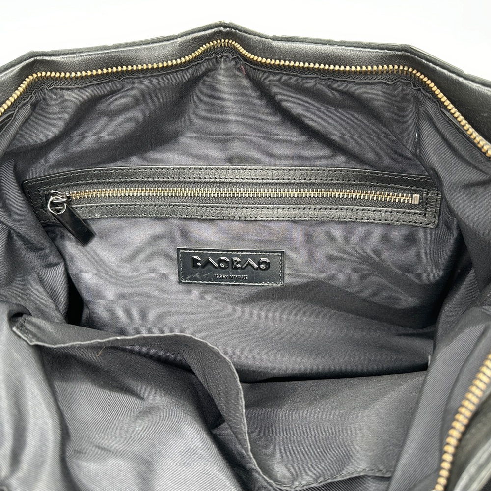 Issey Miyake Leather Bao Bao Tote Bag Briefcase Laptop BB68-AG2031 - Picture 4 of 15